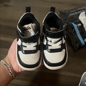 Nike Kids Black and White Sneakers